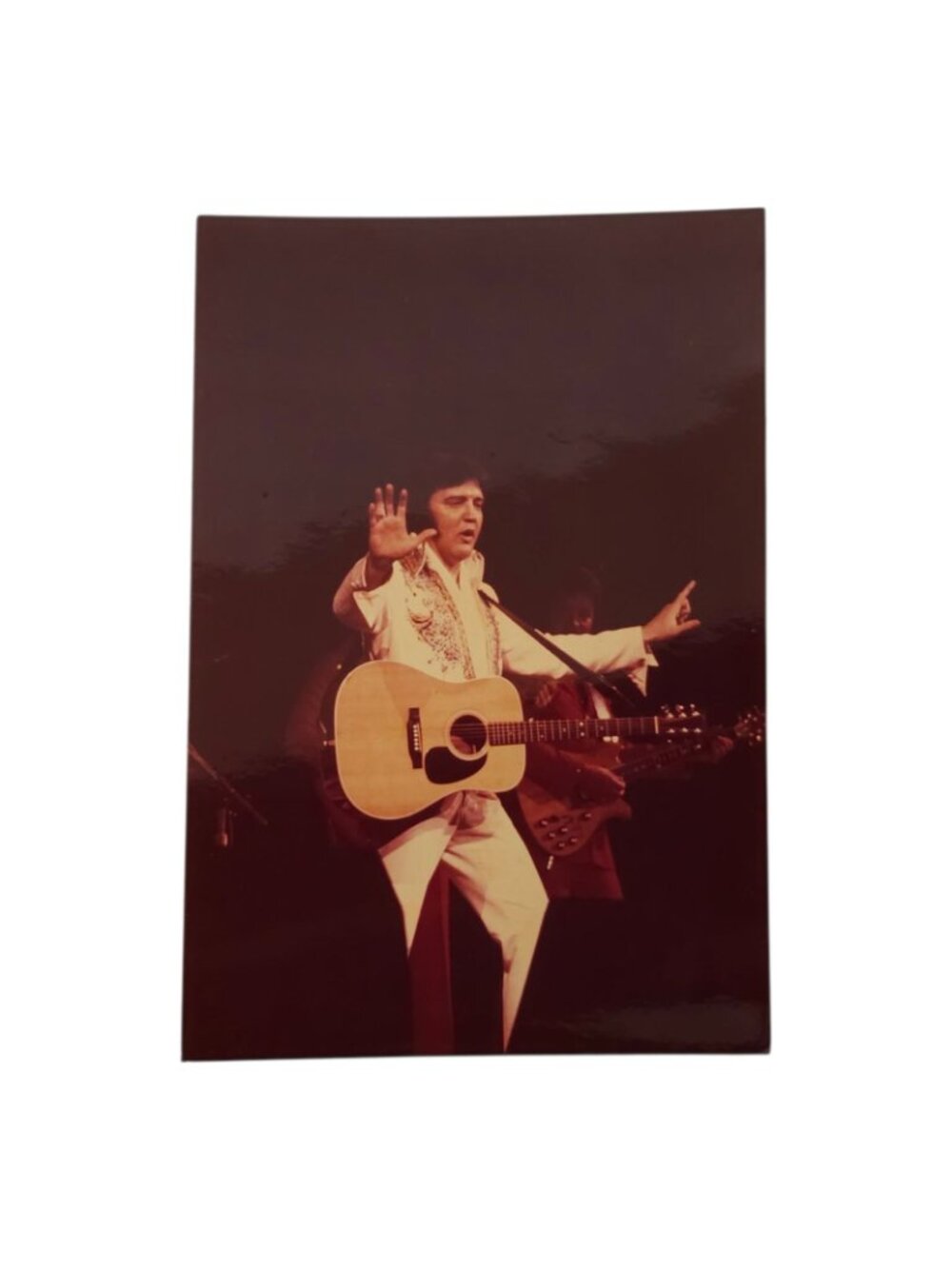 Elvis Presley 3.5 x 4.75 1970s Concert Photos TCB Band Original Lot Of 6 - Picture 6 of 10